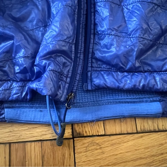 Women’s Outdoor Research Blue Deviator Hoody Fleece Running Jacket - Size L - Picture 7 of 10